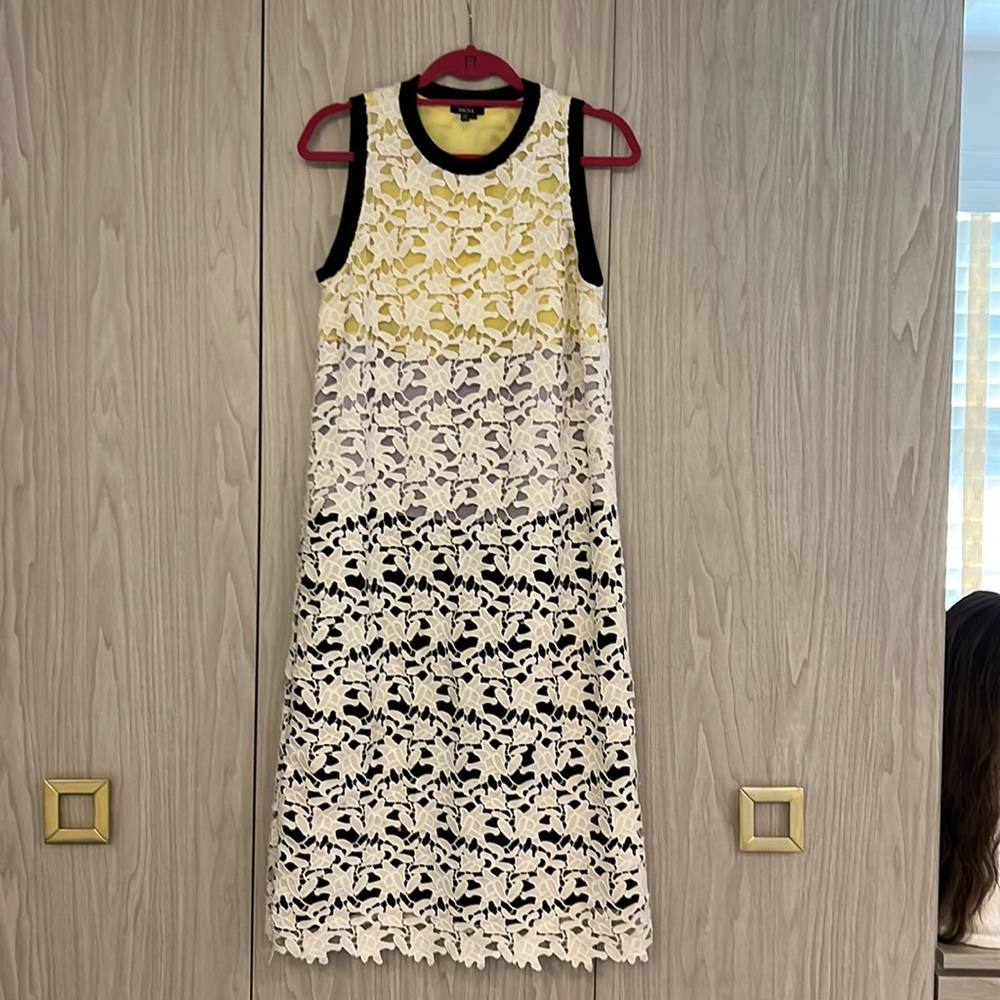 Raoul Lace Detail Dress